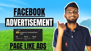 How To Run FaceBook Ads ?? Page like ads Facebook advertisement..