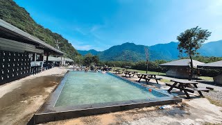 東澳/ 露境東岳探險露營地- 夏季避暑勝地 l 無敵冷泉戲水池 l 高級露營車體驗 l 豪華帳篷