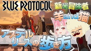 【BLUE PROTOCOL】12.羊と猫で雑談しながらサブクエスト進めながらのんびりブルプロ!! 新米冒険者のアステルリーズ探訪【ブルプロ実況配信】