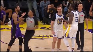 Draymond Green and Gabe Vincent scuffle 😨