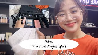 [UNBOX] cốp đồ makeup chuyên nghiệp cô giáo khuyên dùng