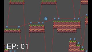 2D Platformer Pathfinder Tutorial - Part1 - placing the graph points.