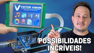 Display Touch Profissional IHM para seus projetos com Arduino, ESP32 e outros |  P.BOX Victor Vision