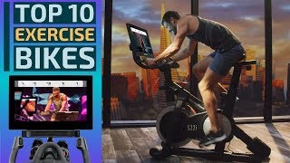 Top 10: Best Upright Exercise Bikes for 2020 / Folding Indoor Cycling Bike for Fitness, Cardio