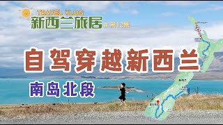 第12集-自驾穿越南北岛｜新西兰旅居vlog｜纽西兰旅居vlog｜南岛部分终于结束啦！接下来去北岛咯～｜特卡波湖tekapo/提马鲁Timaru/基督城/凯库拉/皮克顿 picton