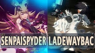 GBVSR:🔥SenpaiSpyder (Metera) Vs Ladewaybac (2B)🔥| High Level Gameplay.