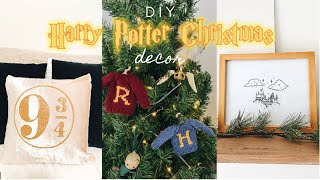 DIY Harry Potter Christmas Decor // Isabelle Rose