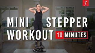 10 Min MINI STEPPER Workout | All Out Steps
