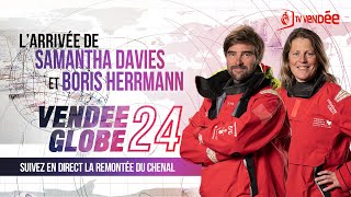 🏆 Vendée Globe 2024 : L’arrivée de Boris HERRMANN  et Samantha DAVIES, en direct ! ⛵🎥