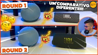 CHARGE 5 OU FLIP 6?🤔- Qual JBL BATE DE FRENTE com uma ECHO 4 (ALEXA)? - Especial 4K Inscritos 🔥