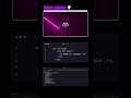 NEON CURSOR (HTML, CSS, JS) #htmlcssjs #threejs #programming