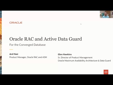 Oracle RAC and Data Guard for Oracle's Converged Database