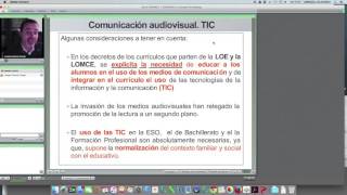 Lec037 Tema 9.2. Comunicación audiovisual. Tecnologías de la información y de la comunicación (TIC)