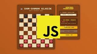 Build a Retro Checkers game using HTML, CSS, and JavaScript