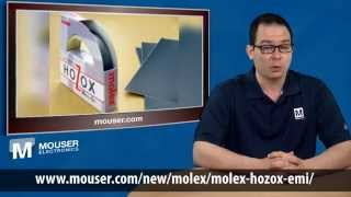 Mouser Tech News -- Molex HOZOX EMI Absorption Sheet