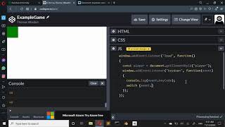 Topics - JavaScript: Keyboard Input For A JavaScript Game