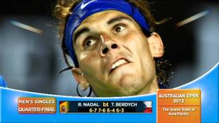 Australian Open: Federer and Nadal set-up semi's showdown