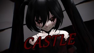 {MMD} ZaaTsune Miku Horror - Castle {Motion And Model DL +}