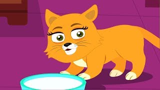Meow Meow Billi Karti | म्याऊँ म्याऊँ | Hindi Poems For Kids | Hindi Balgeet | Kids Tv Channel India