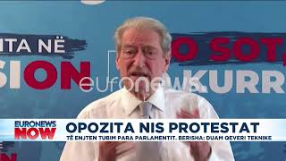 Opozita nis protestat. Të enjten tubim para parlamentit. Berisha: Duam qeveri teknike