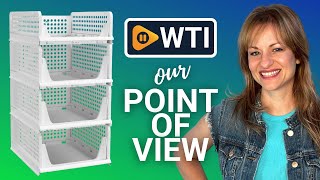 Pinkpum Stackable Storage Baskets | Our Point Of View