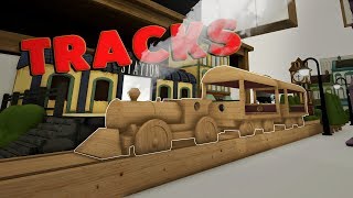 WOODEN TRAIN SIMULATOR! - Tracks - The Train Set Game - First Impression