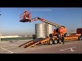 Loading A Telescopic Boom Lift Onto A Recovery Truck