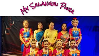 My Journey to Salangai Puja | Bharatanatyam | Visharad 1