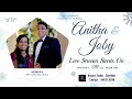 Anitha To Joby Wedding Live Web Cast (On - 09 - Jan - 2023 - 10 : 00 am I.S.T)