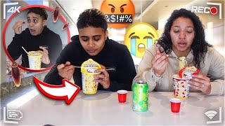 I PUT ROACHES IN MY FIANCÉS FOOD 🤮🤮 *HILARIOUS*
