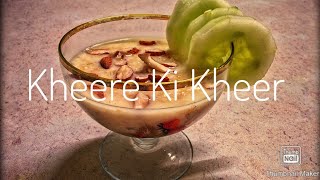 Navratri Special... Kheere Ki Kheer |Healthy And Tasty Dessert | Cucumber Kheer | Kheer For Vrat