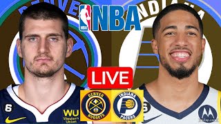 LIVE: DENVER NUGGETS vs INDIANA PACERS | NBA | PLAY BY PLAY | SCOREBOARD