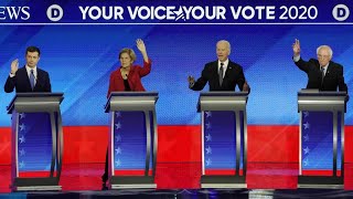 Iowa winners, Sanders and Buttigieg come under attack in Democratic debate