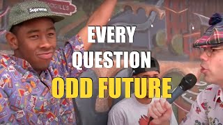 EVERY Question Nardwuar - Odd Future (Biskutt)