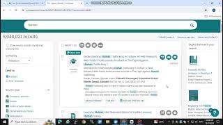 Quick Guide on Accessing ProQuest database