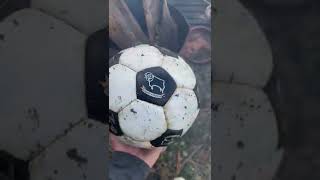 Forest fan burns Derby ball #Football #Derbyfc #Forestfc #Nottsforest #nffc #coyr