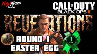 👾 ROUND 1 REVELATIONS EASTER EGG | BLACK OPS 3 ZOMBIES 💖☯️ ⛩️ #PositiveVibes