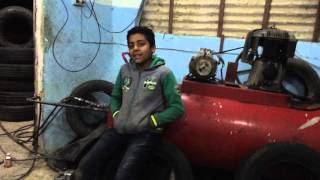 Ghetto Tire Repair shop in Egypt