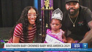 Adorable girl from Southaven wins 2021 Baby Miss America Pageant