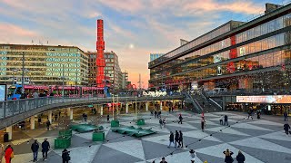 🚶‍♂️ Stockholm City Walk in December ❄️ | Central Station to Rosenbad 🇸🇪