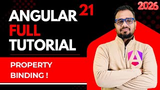 Angular 21 Tutorial in Hindi #10 | Property Binding Explained