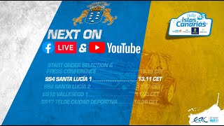 RALLY ISLAS CANARIAS 2021 -  SS4 Santa Lucia 1 LIVE