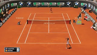 AO Tennis 2 - Daria Kasatkina vs Paula Badosa - PS5 Gameplay