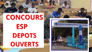 Concours ESP 2025 - Dépôts Ouverts !