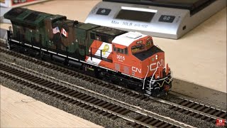 Updated Look: ScaleTrains 2022 CN Heritage/Veterans Unit Tier 4 GEVOs w/LOKSound