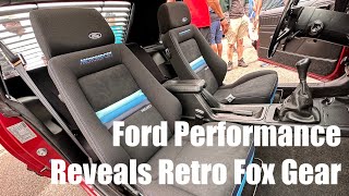 Ford Performance Reveals Retro Fox Seats \u0026 Cover