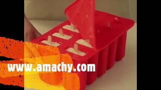 Silicone Ice Popsicle Mold Ice Cream Maker.