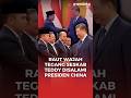 Tegang! Seskab Teddy Disalami Presiden Xi Jinping, Prabowo Tampil Gagah di China #merdekadotcom