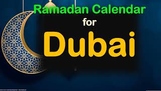 Ramazan Timing Calendar Dubai Ramazan 2022 Calendar | Ramadan Timing 2022 | Sehri Iftar Times Update