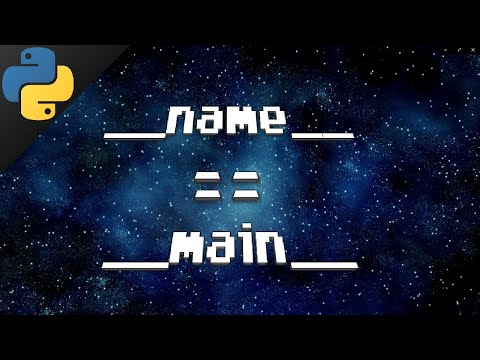 Python if __name__ '__main__'
